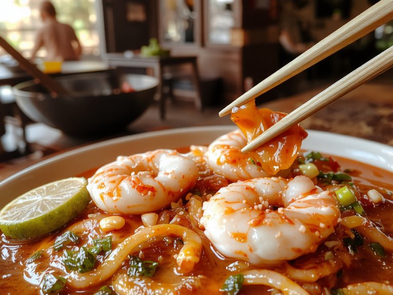 authentic thai street food