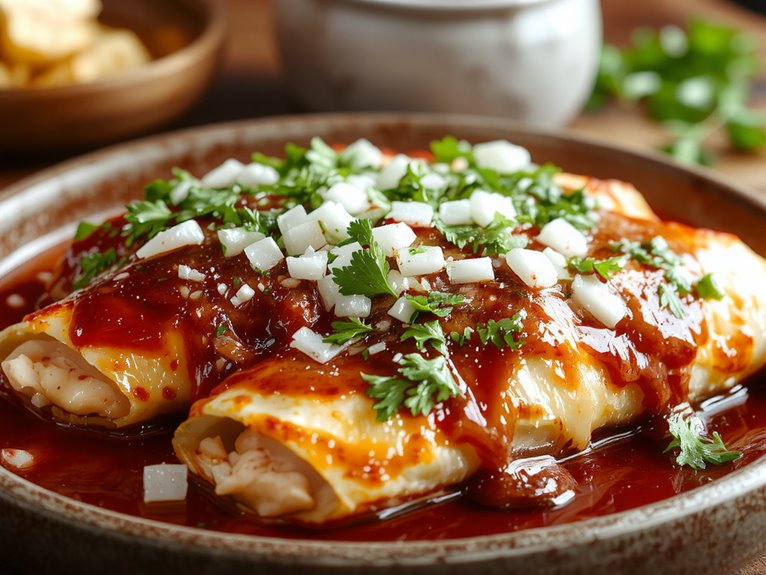 cheesy chicken enchilada recipe