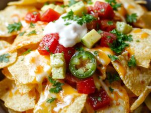 cheesy crispy layered flavorful