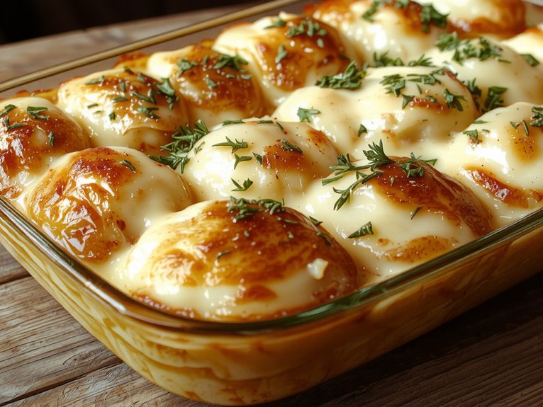 cheesy potato layers perfection