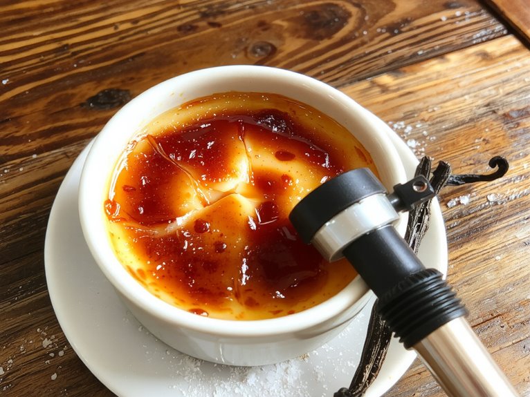 classic french caramelized custard