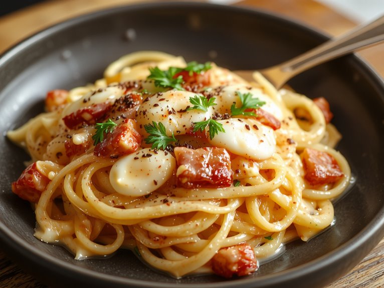 classic italian creamy pasta