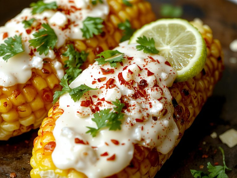 corn grilled mexican style