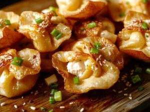 crab filled appetizer creation