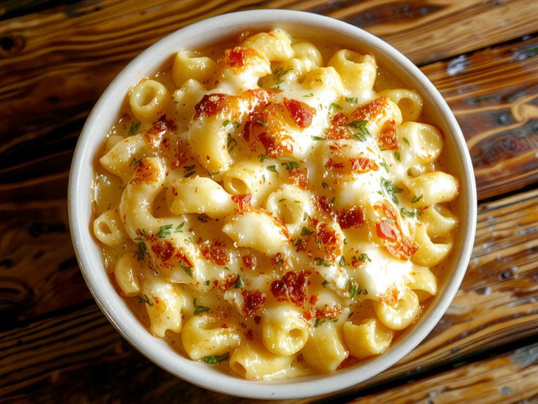 creamy baked mac cheese
