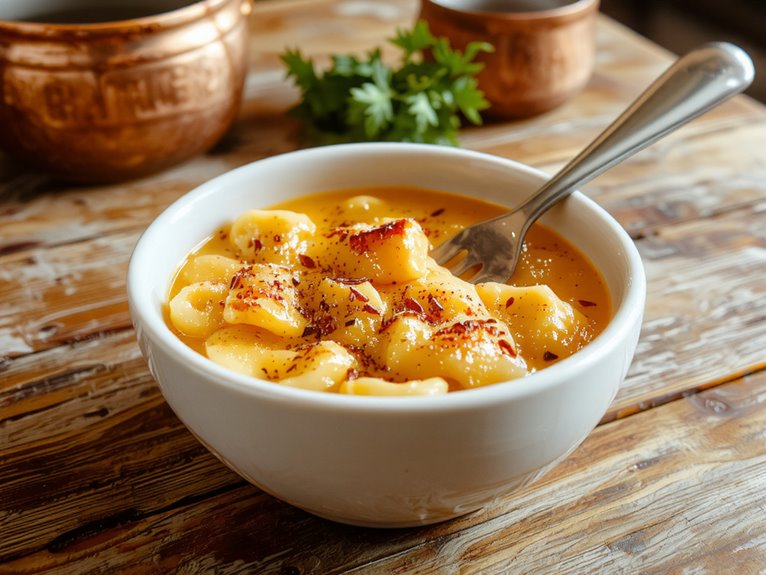 creamy cheese pasta dish