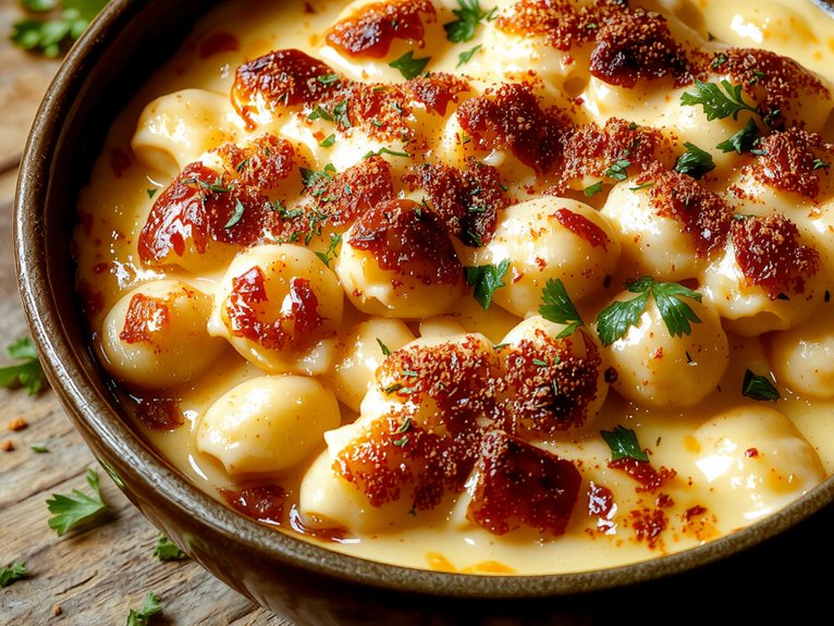 creamy cheesy comfort dish