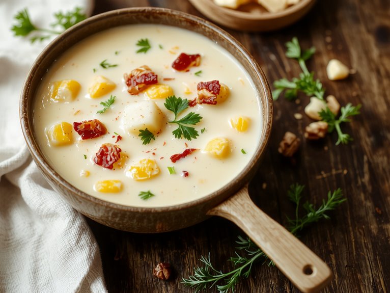 creamy corn chowder recipe