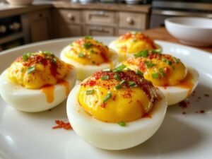 creamy egg appetizer recipe