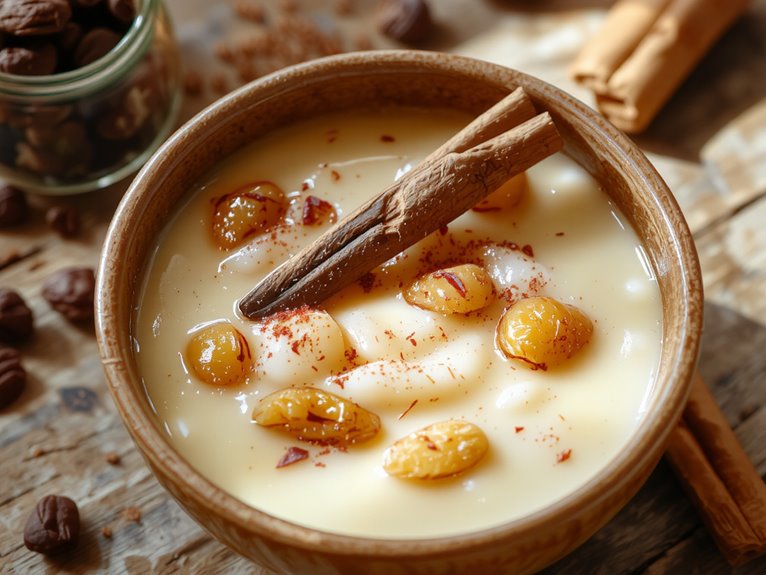 creamy homemade rice dessert