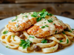 creamy lemon butter chicken