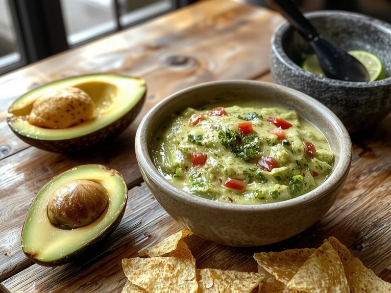 creamy mexican avocado dip