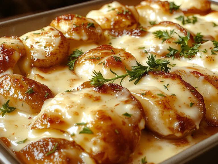 creamy potato bake dish
