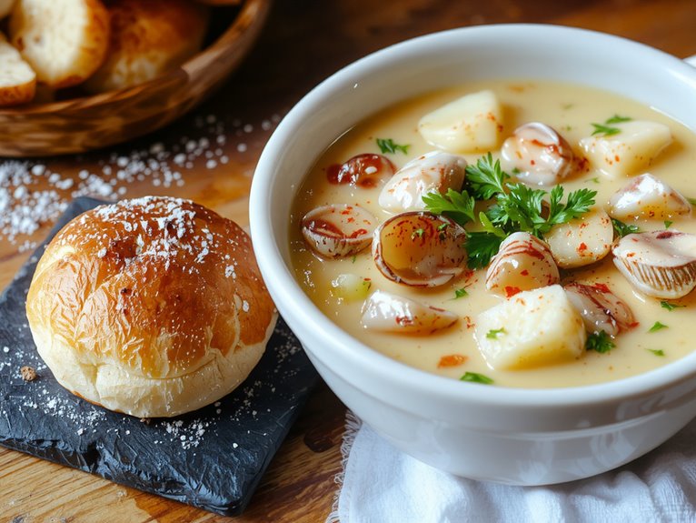 creamy seafood soup recipe