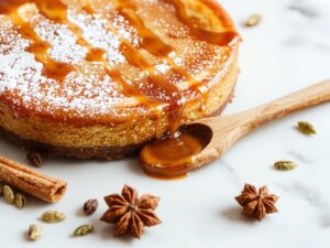 creamy spiced pumpkin dessert
