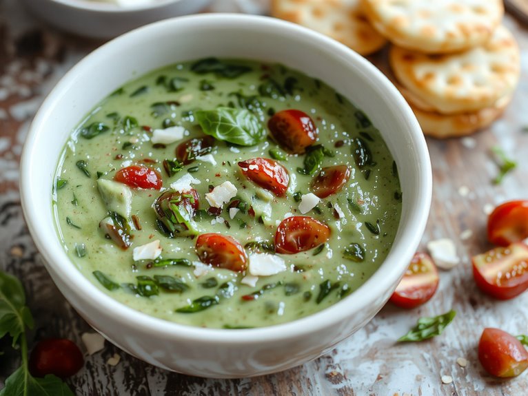 creamy spinach dip recipe