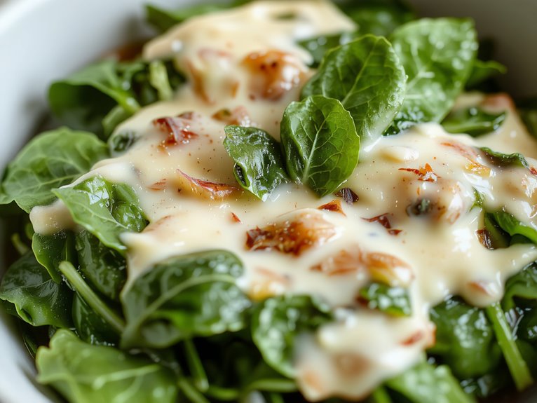creamy spinach homemade recipe