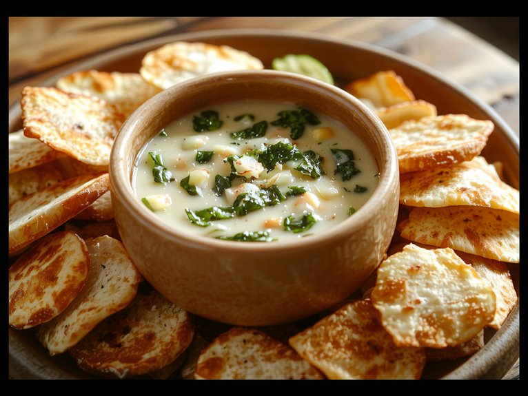 creamy spinach party dip