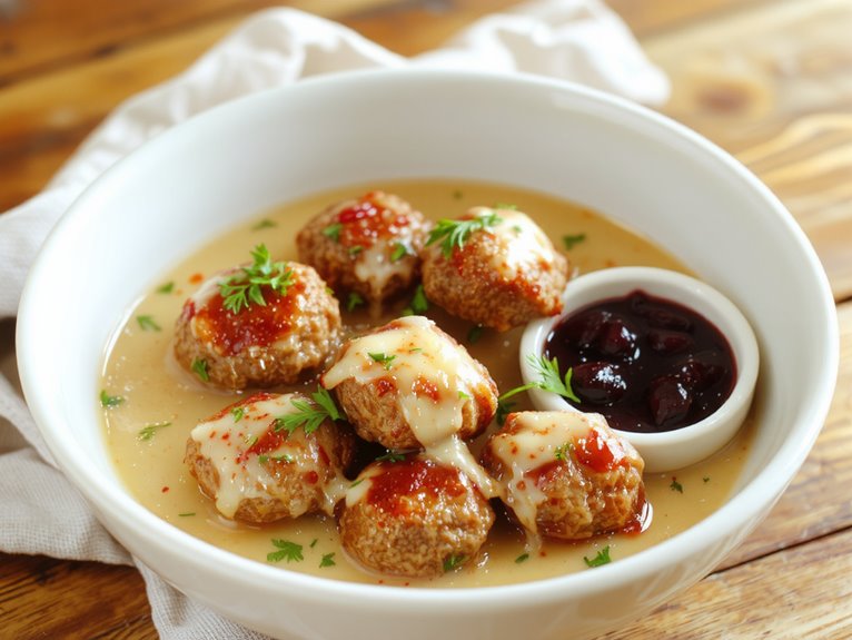 creamy swedish meatball recipe