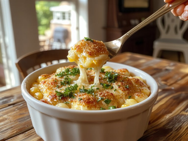 creamy sweet corn casserole