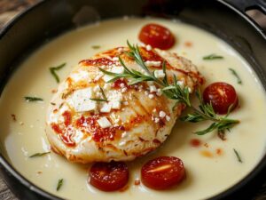 creamy tuscan chicken dish