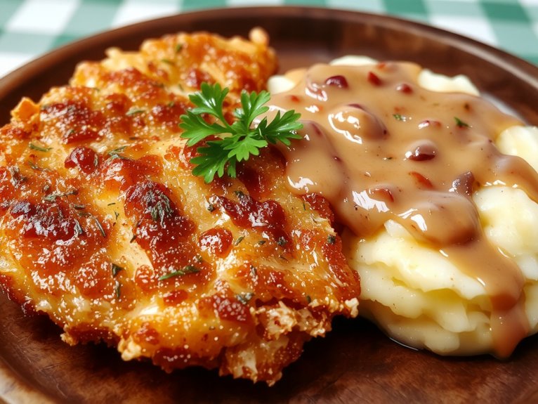 crispy golden southern comfort