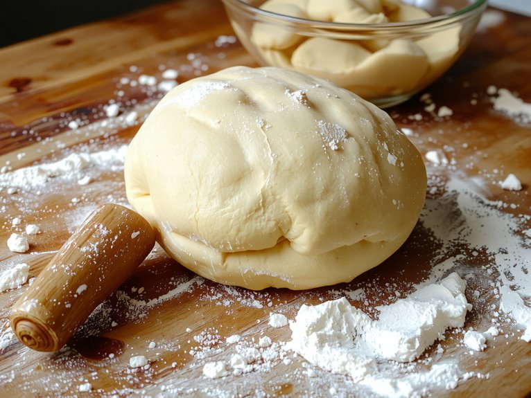 crusty homemade pizza dough