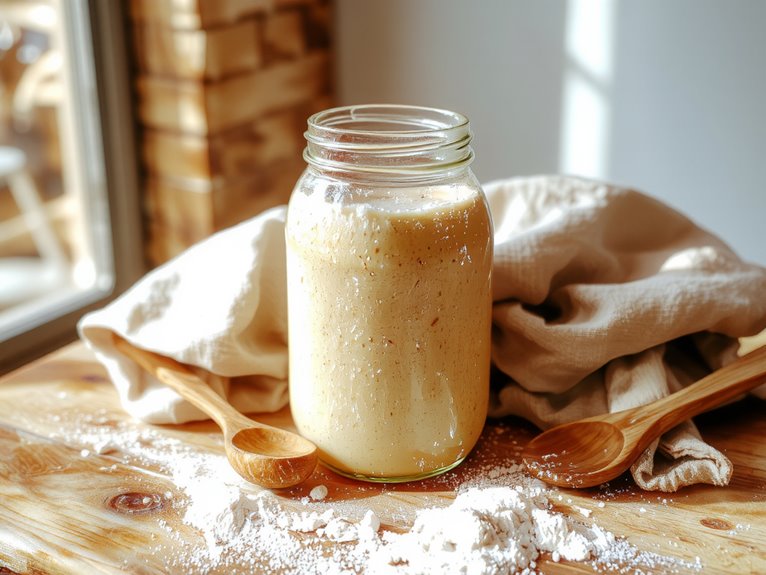 cultivate sourdough starter