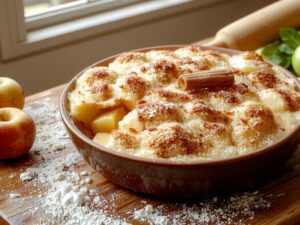 delicious homemade apple dessert