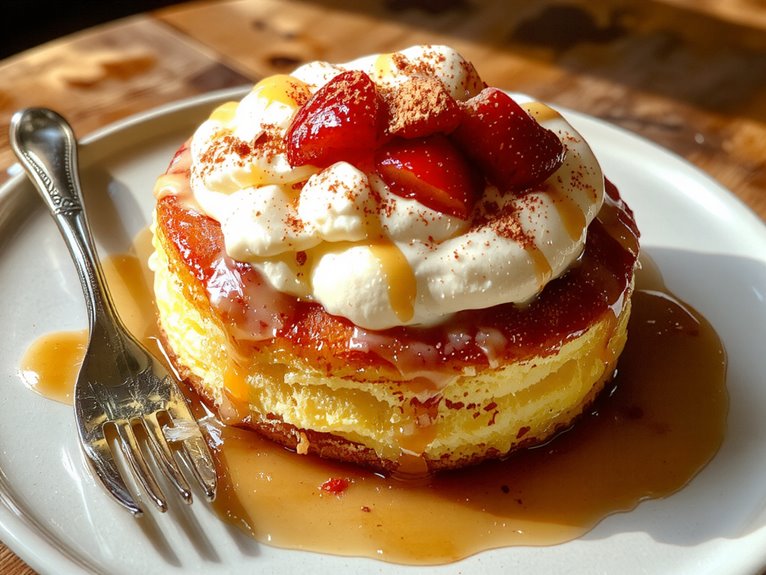 delicious milk soaked dessert