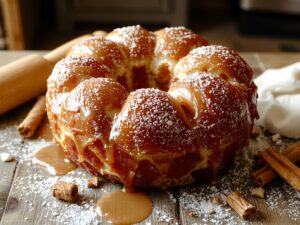 delicious sweet pull apart bread