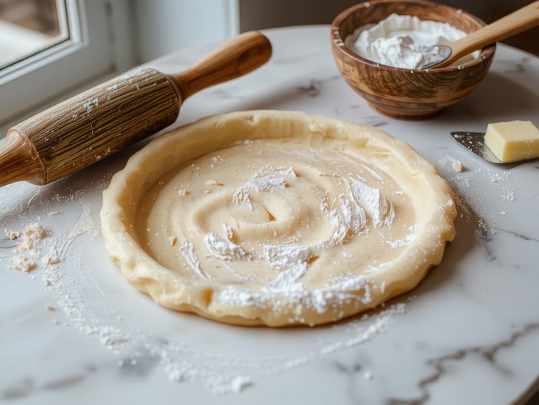 flaky buttery homemade crust