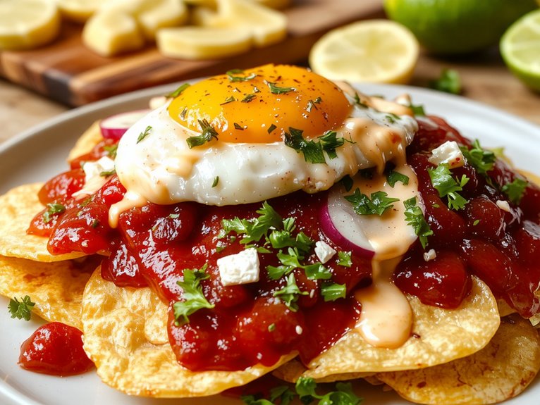 flavorful mexican breakfast dish