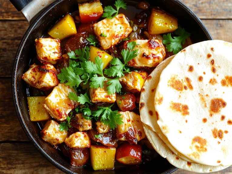 flavorful spiced chicken strips