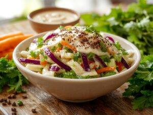 fresh creamy crunchy flavorful