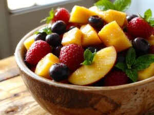 fresh juicy fruit mix