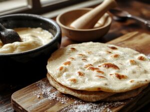 handmade soft flatbreads