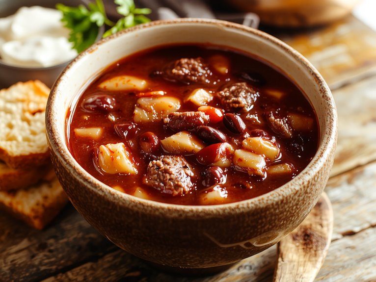 hearty homemade chili recipe