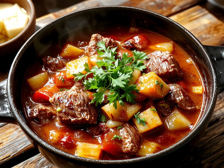 hearty hungarian beef stew