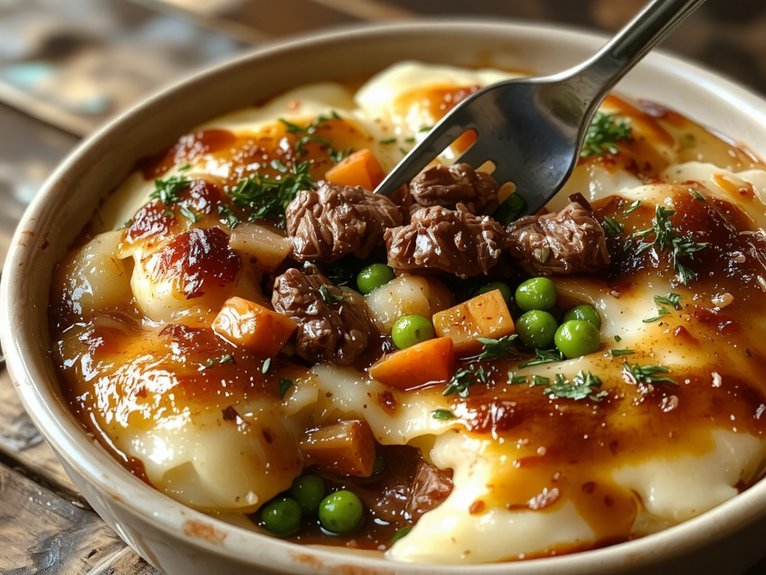 hearty savory comfort food