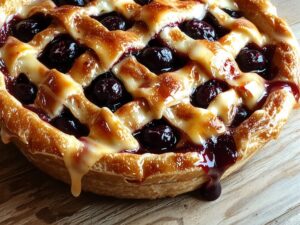 homemade blueberry pie recipe
