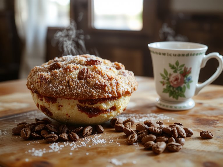 homemade cinnamon coffee cake