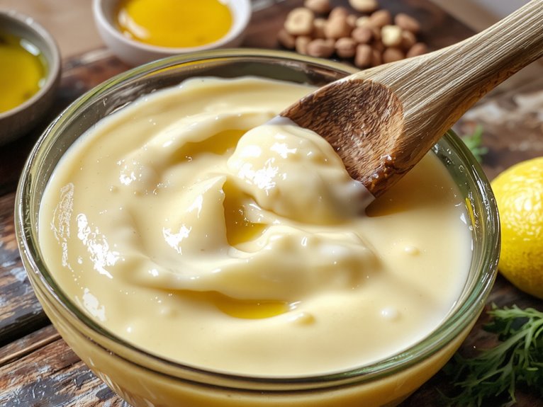 homemade creamy mayonnaise recipe