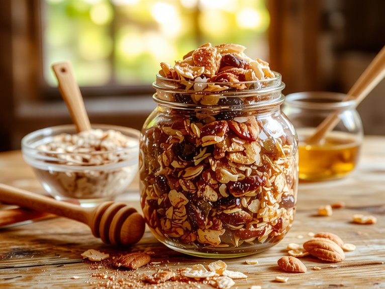 homemade crunchy granola recipe