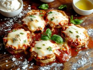 homemade eggplant parmesan recipe