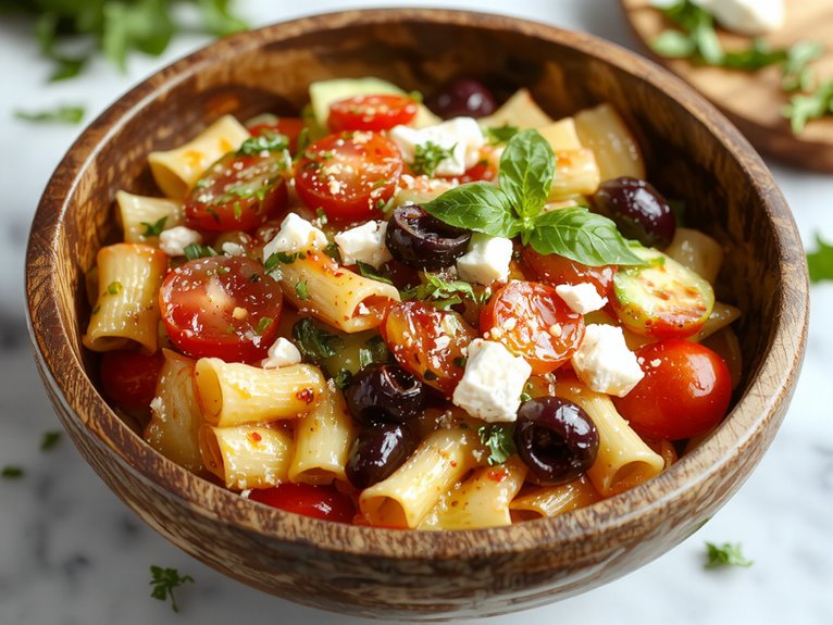 homemade pasta salad recipe