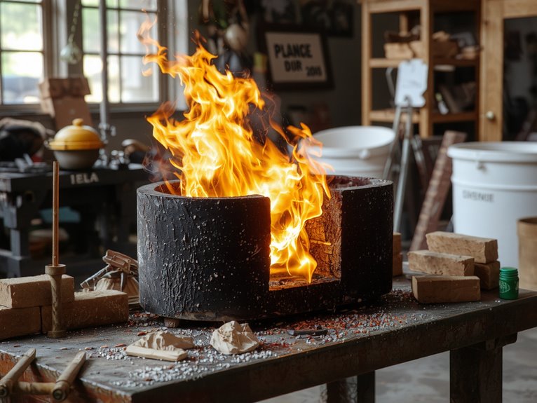 homemade small scale smelting