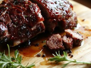 juicy slow cooked beef