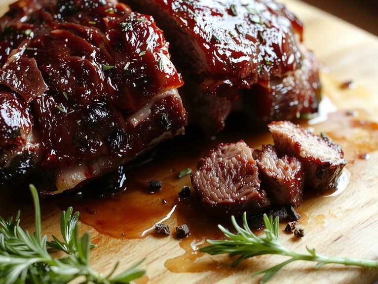 juicy slow cooked beef