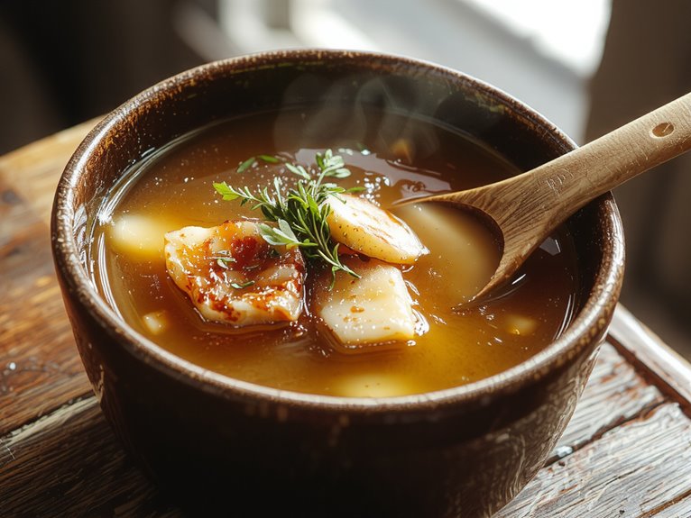 nutrient rich homemade bone broth